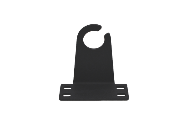 Lumien Aluminum Gutter Mount Bracket, Black