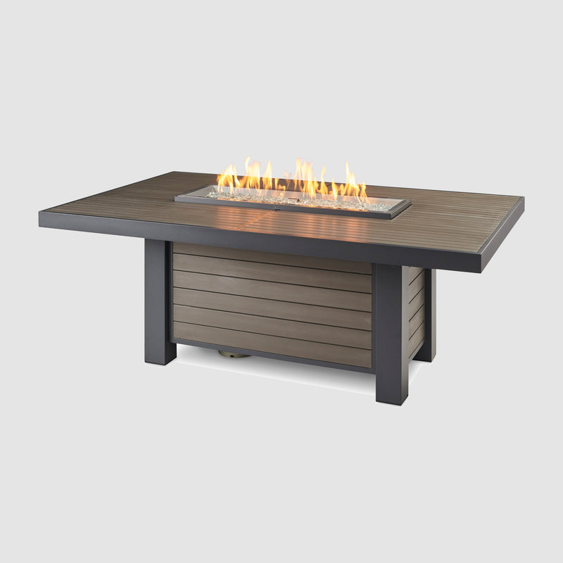 Outdoor GreatRoom Brooks Rectangular Fire Table