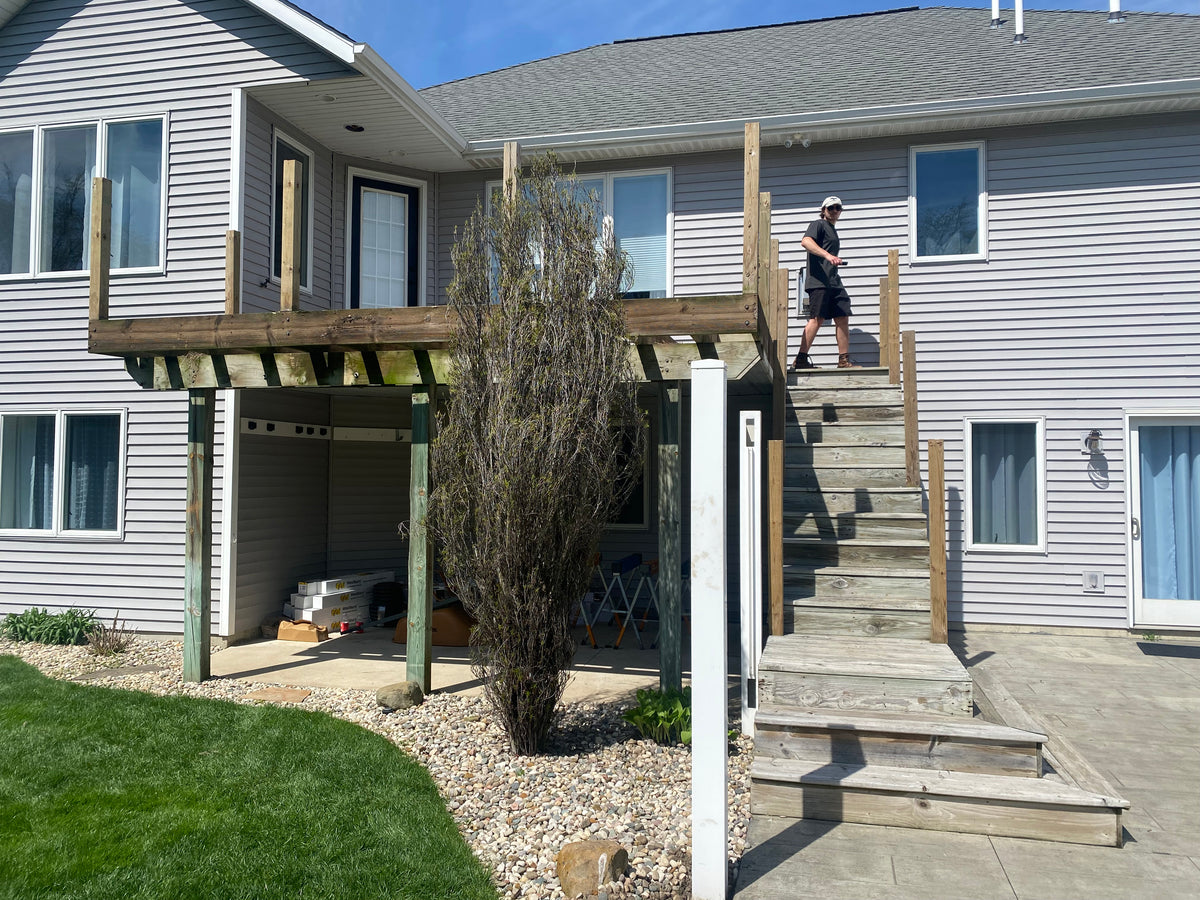 Decks before