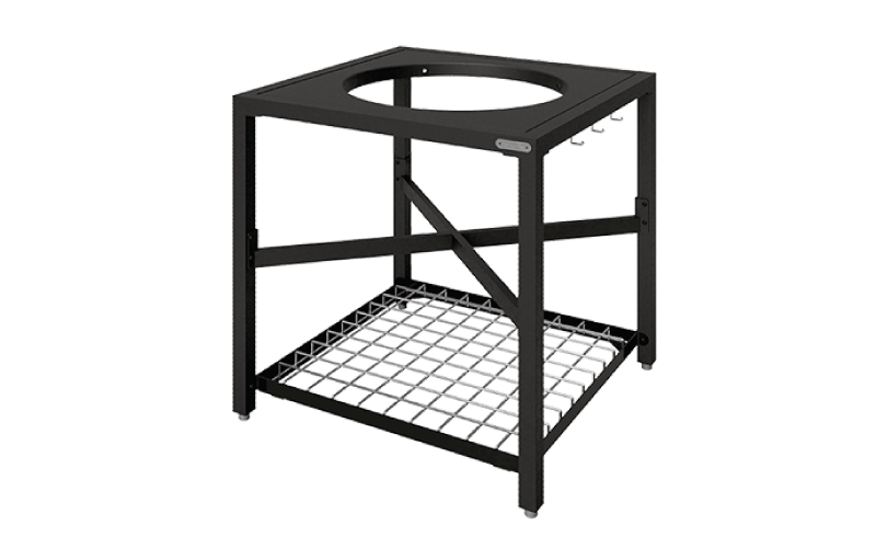 Big Green Egg EGG Frame w/ Stainless Grid Insert for Modular Nest System