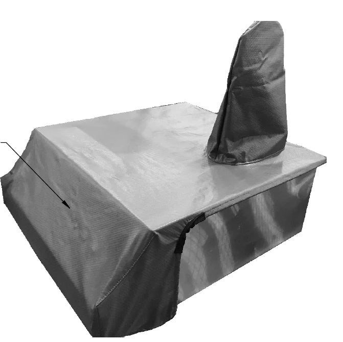 Hestan Carbon Fiber Vinyl Cover for 30