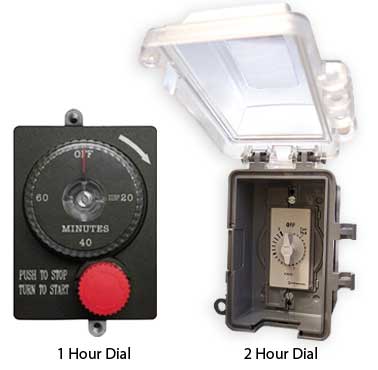 Warming Trends 1-Hour Dial Timer w/ Emergency Shut-Off