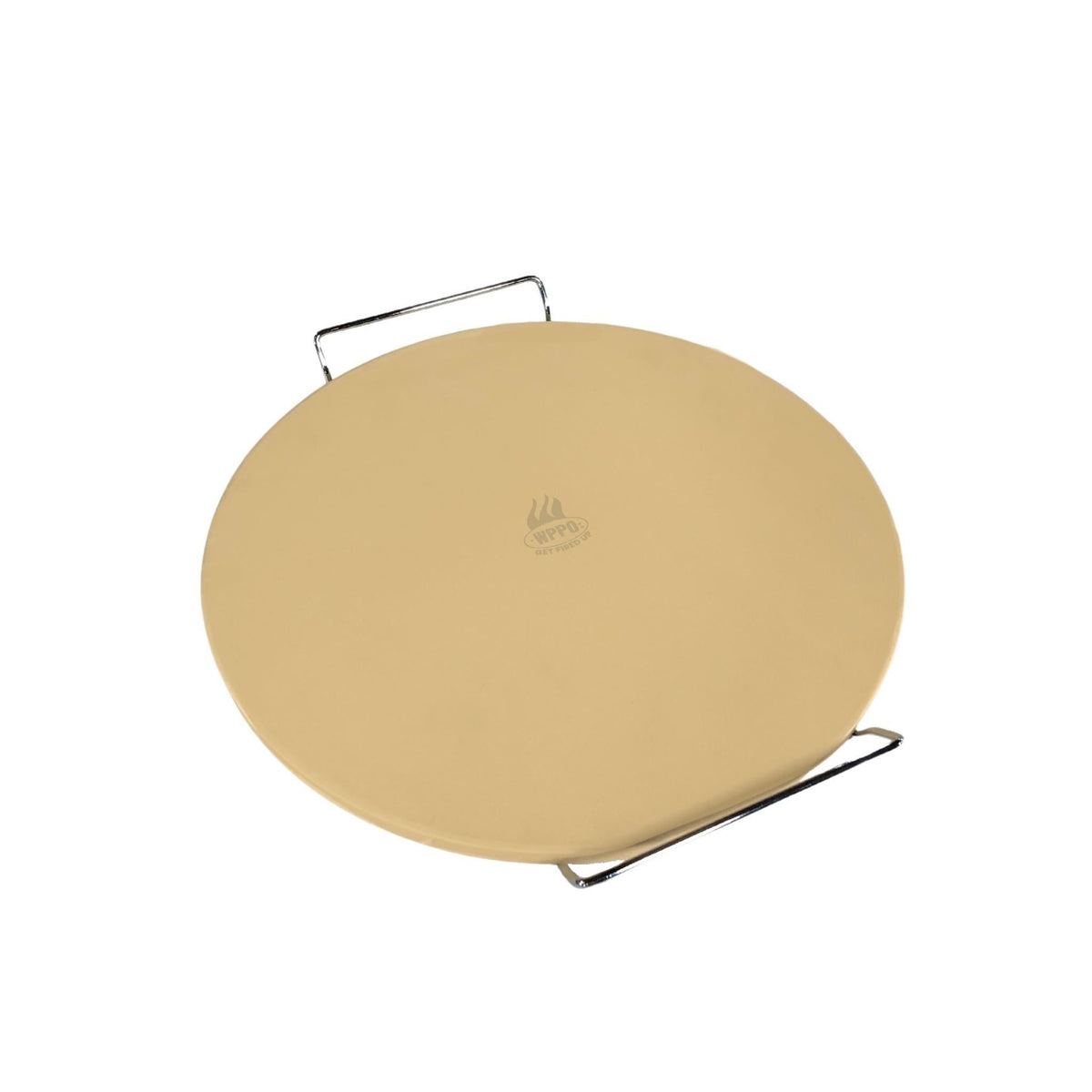 WPPO 15" Pizza Stone w/ Metal Rack