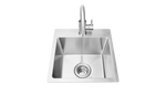 Bull Dual Mount Stainless Sink w/ Faucet – 15