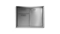 Lynx Ventana 30" Trash Center & Double Drawer Combo