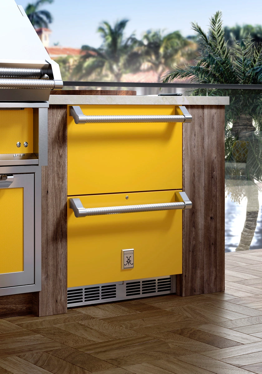 Hestan 24" Outdoor Refrigerator/Freezer Drawers – view 2