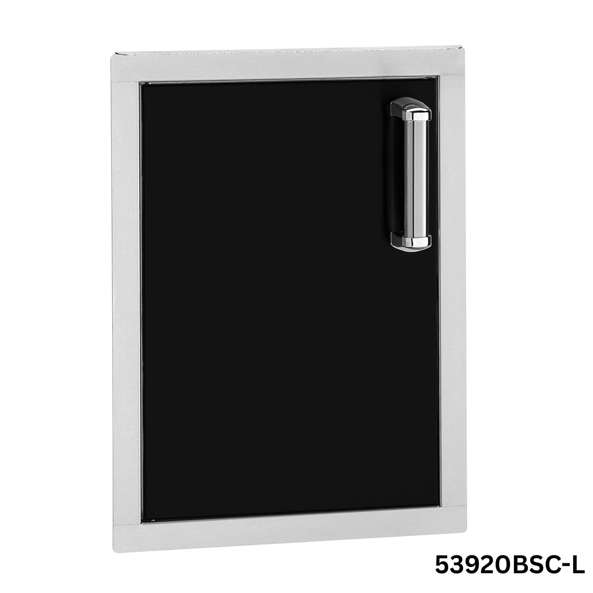 Fire Magic Echelon Black Vertical Single Access Door – L