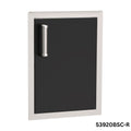 Fire Magic Echelon Black Vertical Single Access Door