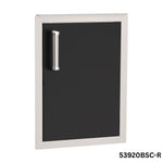 Fire Magic Echelon Black Vertical Single Access Door