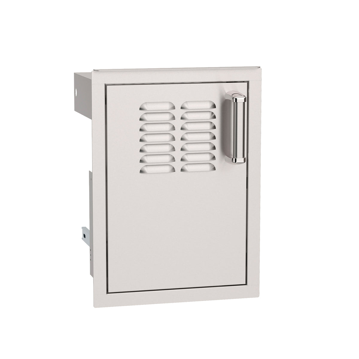 Fire Magic Premium Flush Single Access Door w/ Tank Tray & Louvers – L