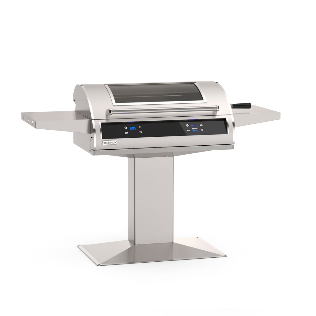 Fire Magic EL500s 30" Post-Mount Electric Grill – Magic View window