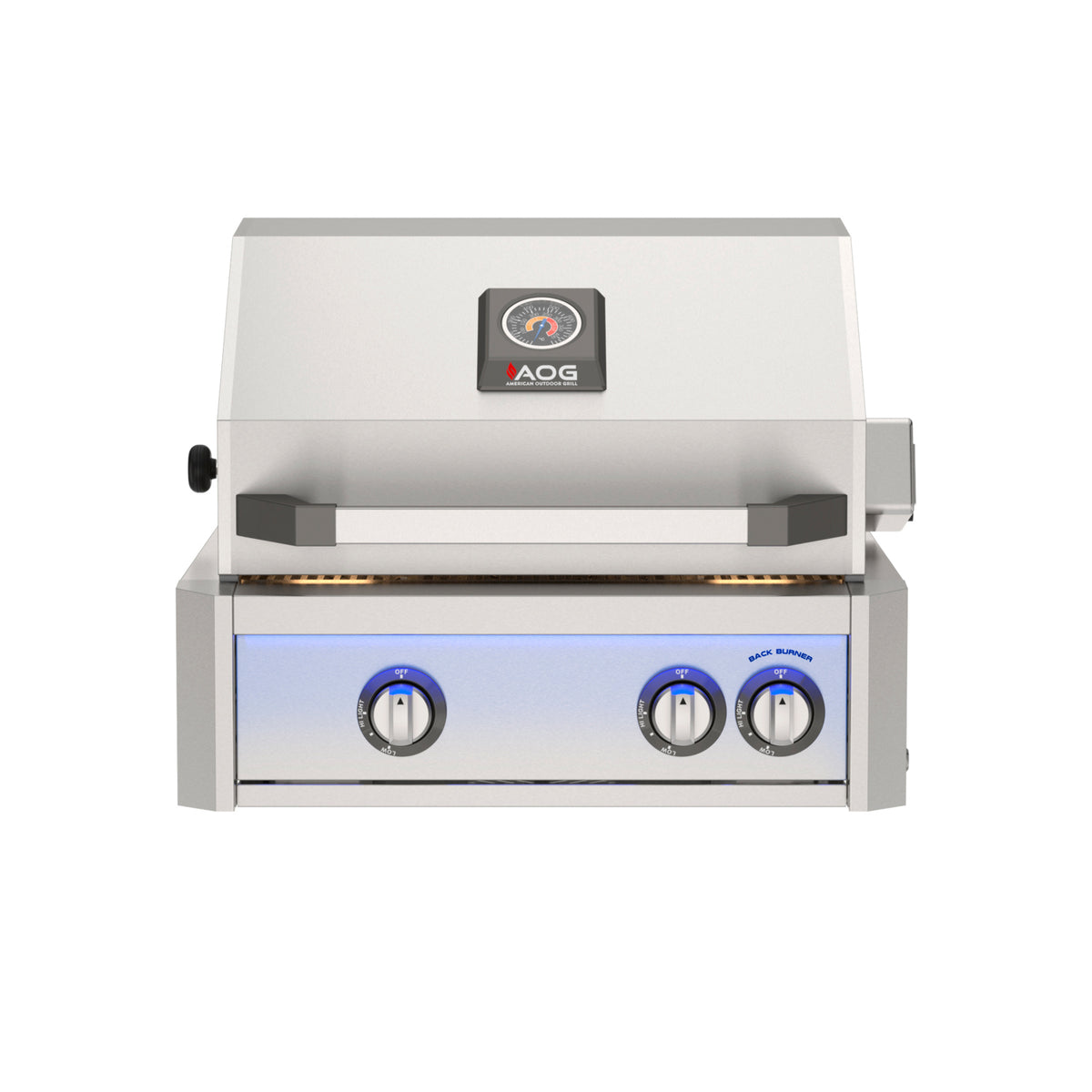 American Outdoor Grill L-Series 24" Built-In Gas Grill w/ Backburner & Rotisserie