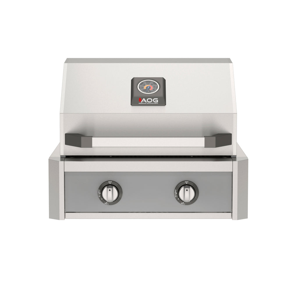 American Outdoor Grill T-Series 24" Built-In Gas Grill – gray