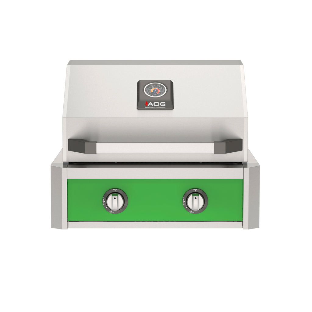 American Outdoor Grill T-Series 24" Built-In Gas Grill – green