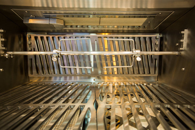 Hestan 30" Built-In Gas Grill w/ 1 Trellis & 1 Sear Burner & Rotisserie – view 4