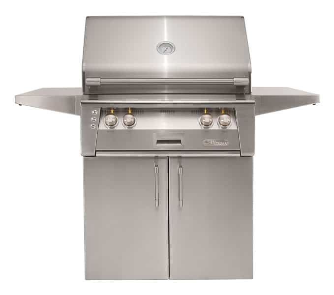Alfresco ALXE 30" Freestanding Cart Gas Grill w/ Rotisserie