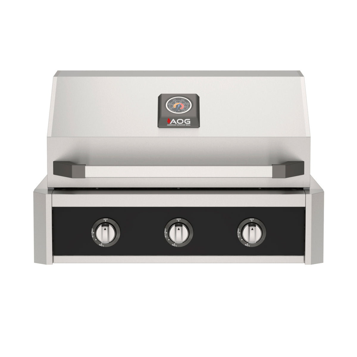 American Outdoor Grill T-Series 30" Built-In Gas Grill – black