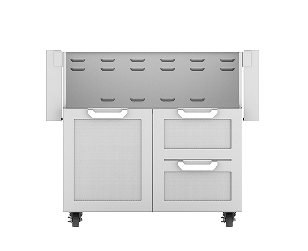 Hestan Double Drawer w/ Single Door Grill Cart – view 4
