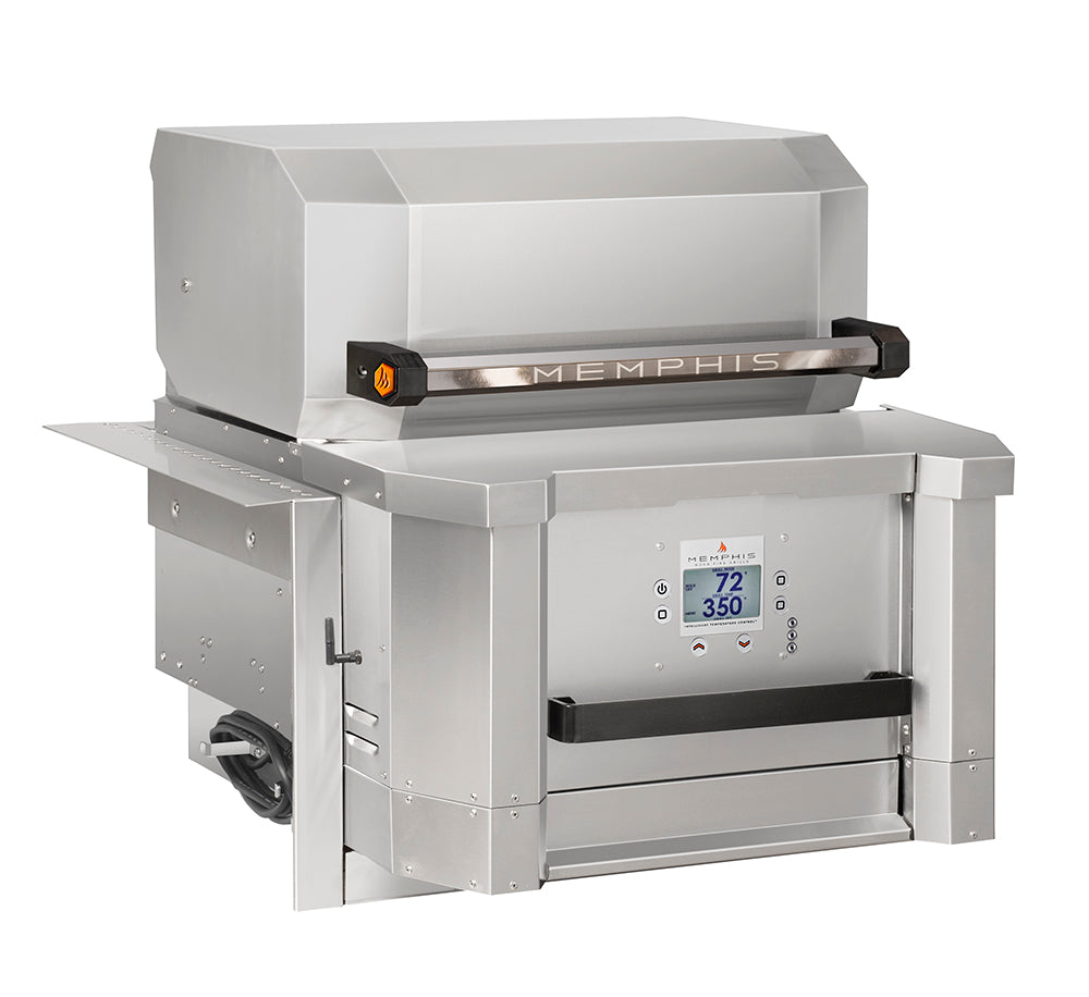 Memphis Elevate 30" Pellet Grill Head – side