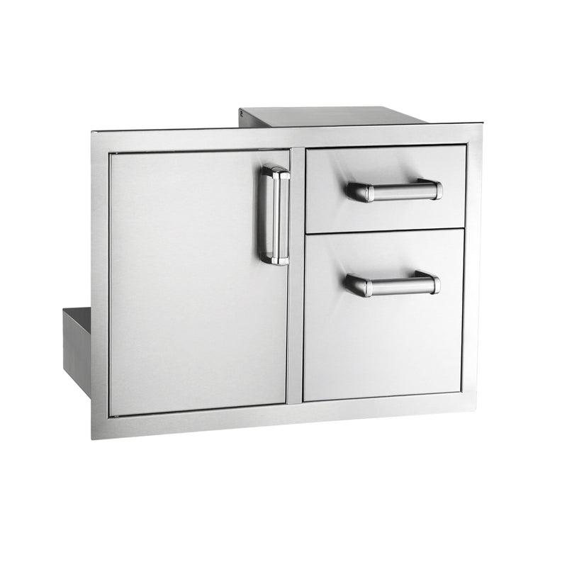 Fire Magic Premium Flush Access Door w/ Double Drawer