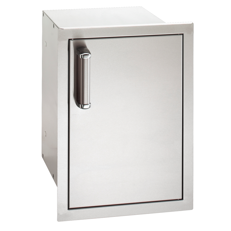 Fire Magic Premium Flush Single Door w/ Dual Drawers