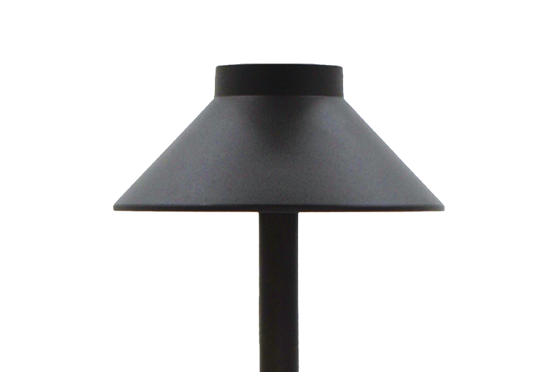 Lumien Aluminum Path Light (Hat & Stem)