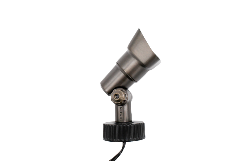 Lumien Micro Flood Light Assembly, Solid Brass (Modular)