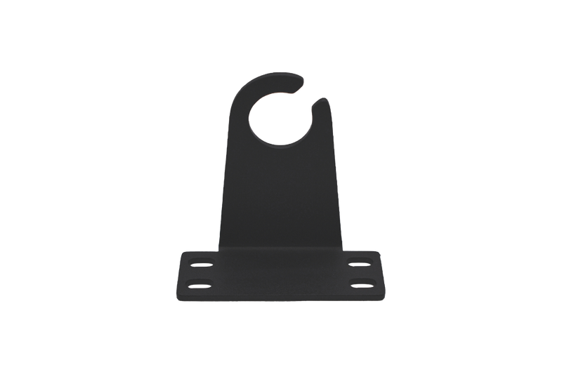 Lumien Aluminum Gutter Mount Bracket, Black