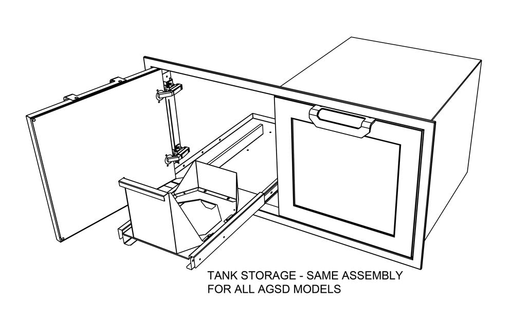 Hestan Double Storage Doors – view 4