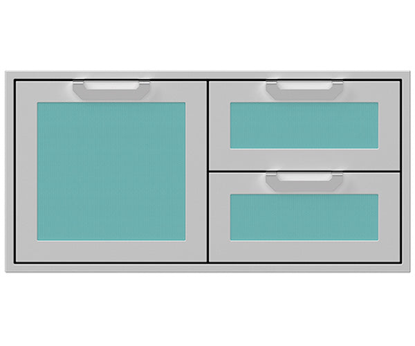 Hestan Double Drawer/Door Combo