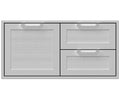Hestan Double Drawer/Door Combo