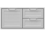 Hestan Double Drawer/Door Combo