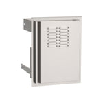 American Outdoor Grill Vertical Door w/ Tank Tray & Louvers