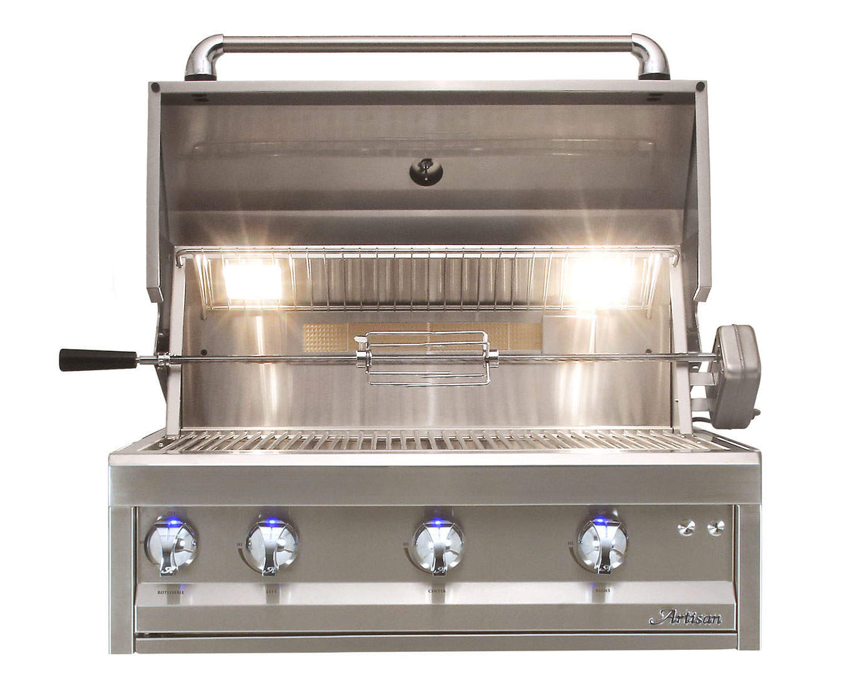 Artisan Professional 32" Built-In Gas Grill w/ Rotisserie