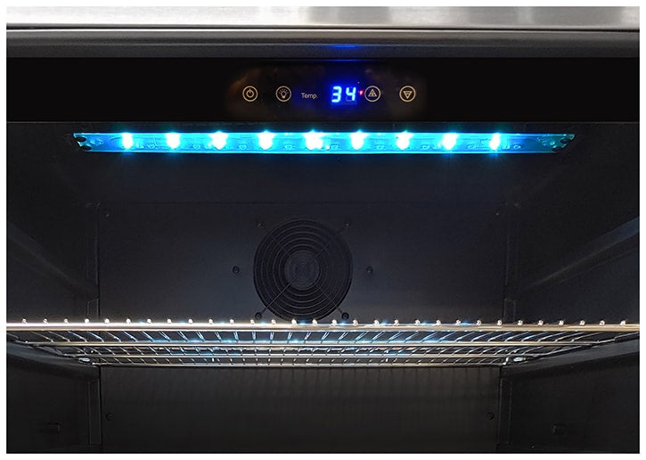 Artisan 24" Outdoor Refrigerator – interior