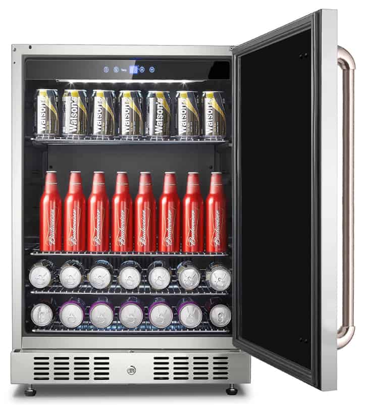 Artisan 24" Outdoor Refrigerator – open