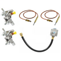 Coyote 30" Flat Top Grill Gas Conversion Kit – LP to NG