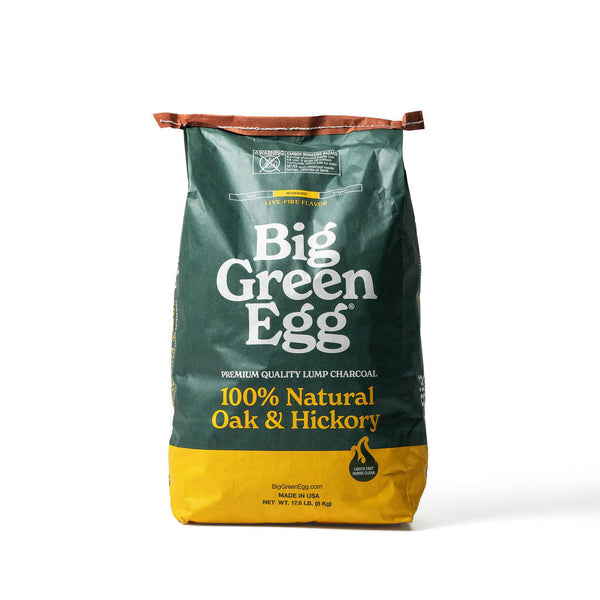 Big Green Egg 100% Natural Oak & Hickory Lump Charcoal (17.6 lb)