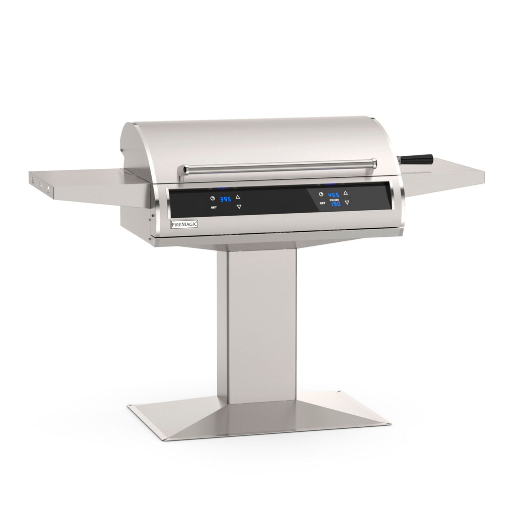 Fire Magic EL500s 30" Post-Mount Electric Grill – Magic View window