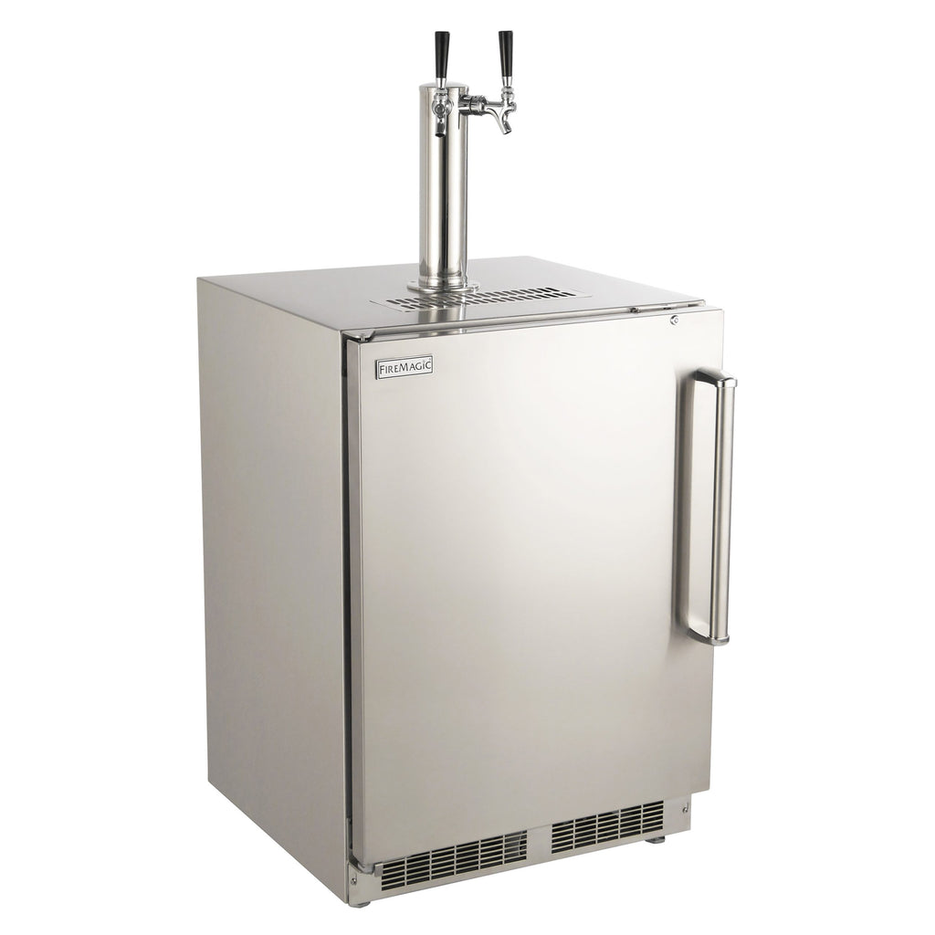 Fire Magic Outdoor Rated Kegerator w/ Stainless Premium Door