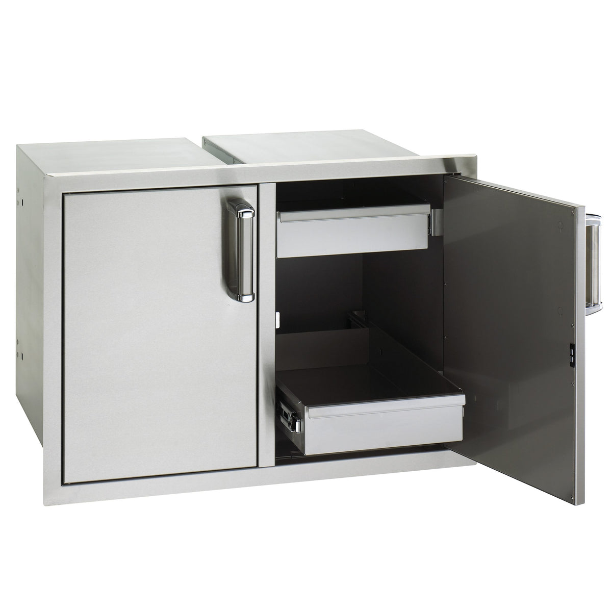 Fire Magic Premium Flush Double Doors w/ 2 Dual Drawers