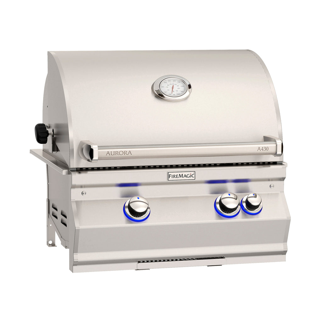 Fire Magic Aurora A430i 27" Built-In Gas Grill w/ Backburner & Rotisserie