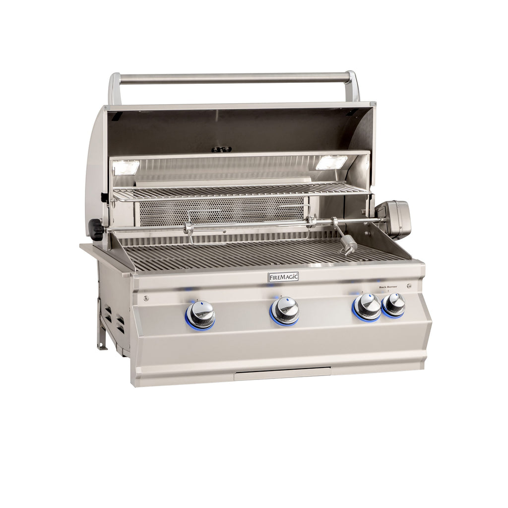 Fire Magic Aurora A540i 34" Built-In Gas Grill w/ Backburner & Rotisserie
