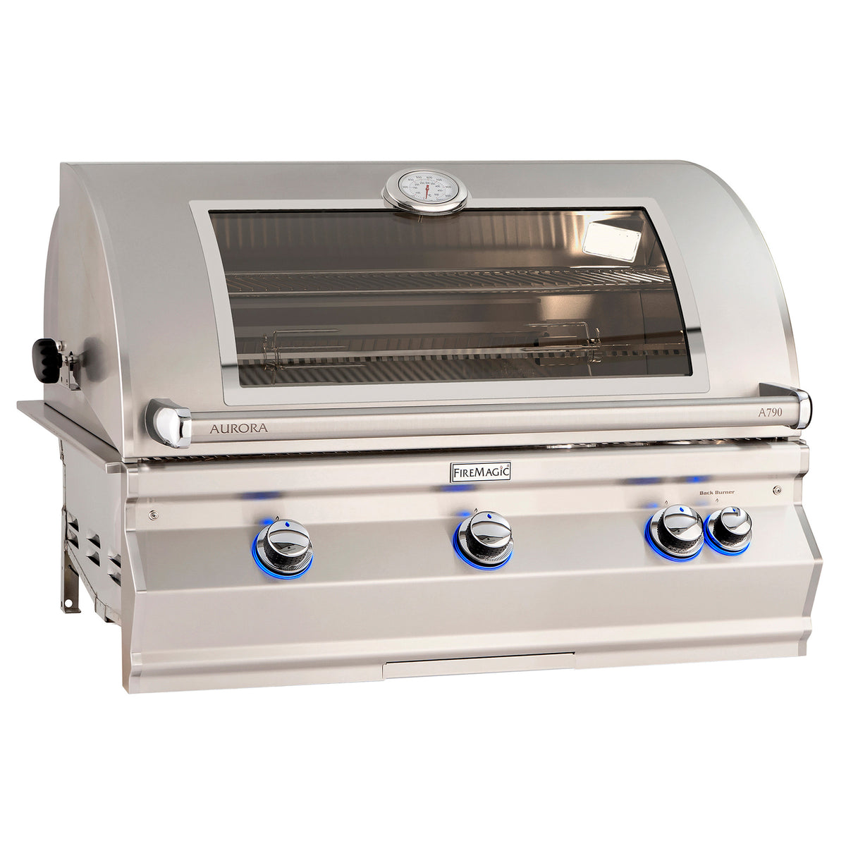 Fire Magic Aurora A790i 40" Built-In Gas Grill – Magic View window