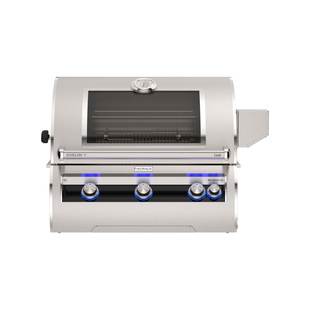 Fire Magic Echelon Diamond E660i 34" Built-In Gas Grill w/ Analog Thermometer – Magic View window