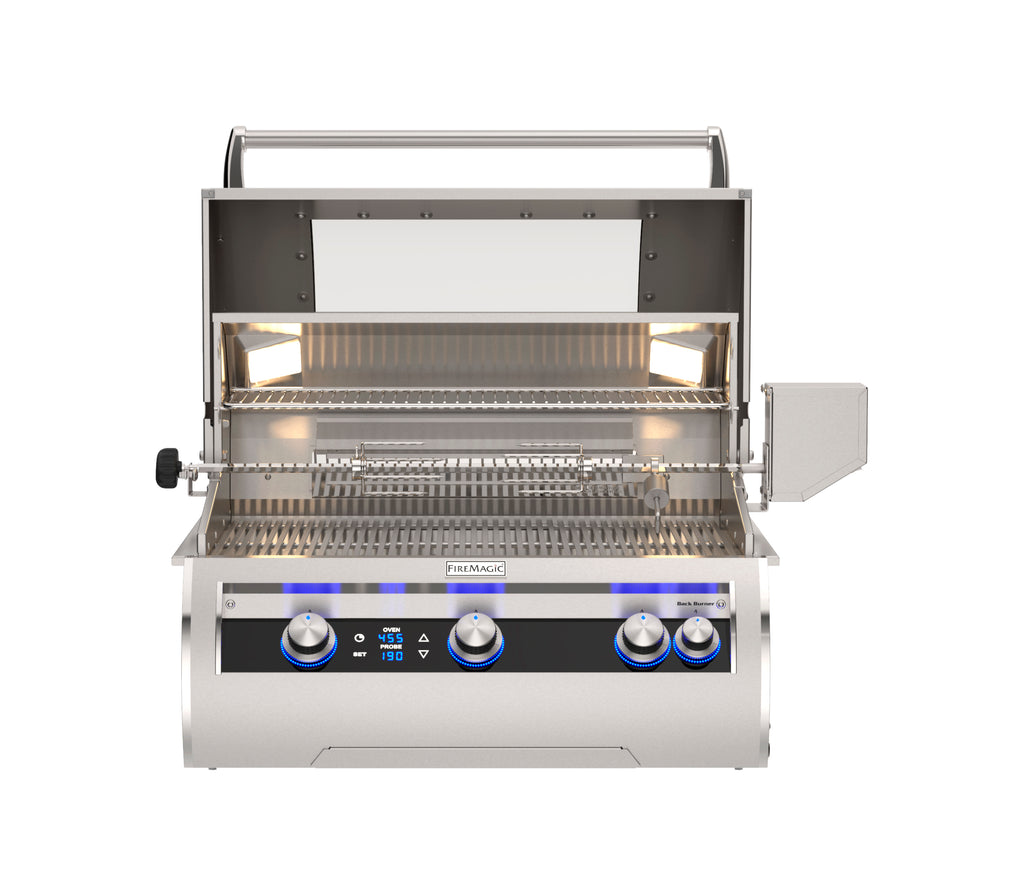 Fire Magic Echelon Diamond E660i 34" Built-In Gas Grill w/ Digital Thermometer – Magic View window