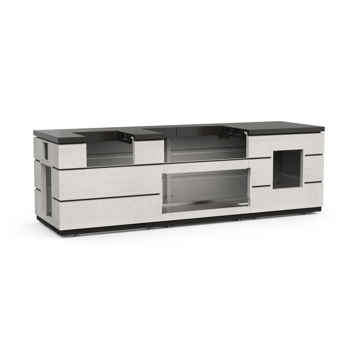 Fire Magic Contemporary 115" Pre-Fab Grill Island