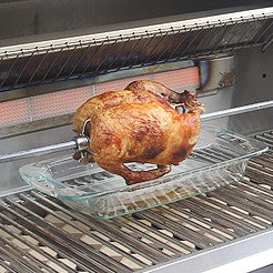 Artisan Professional 42" Built-In Gas Grill w/ Rotisserie – infrared rotisserie burner