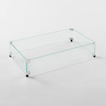 Outdoor GreatRoom Glass Wind Guard for Brooks/Kenwood Fire Tables