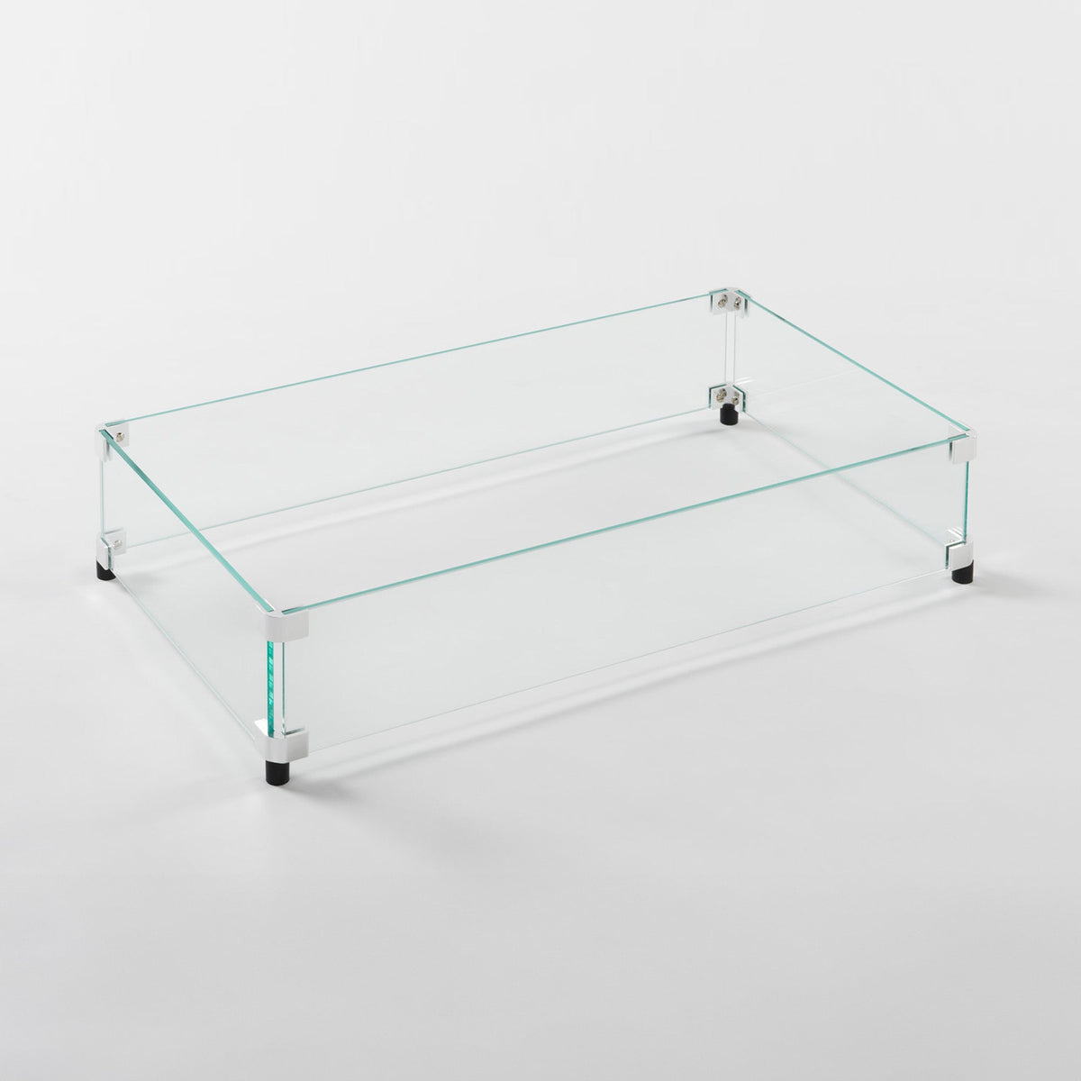 Outdoor GreatRoom Glass Wind Guard for Brooks/Kenwood Fire Tables